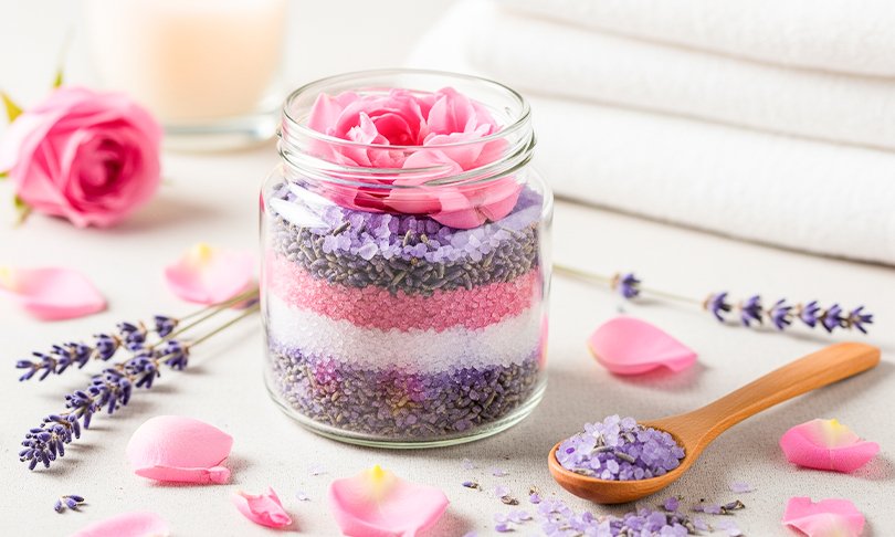 Benefits of Using Lavender & Rose Bath Salt for Stress Relief