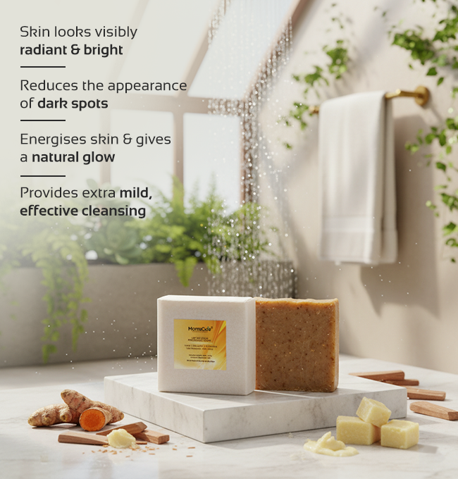 Ubtan Cold Process Soap – Ayurvedic Brightening & Nourishing Soap - Image 5